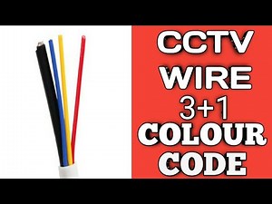 CCTV WIRE 3+1 COLOUR CODE