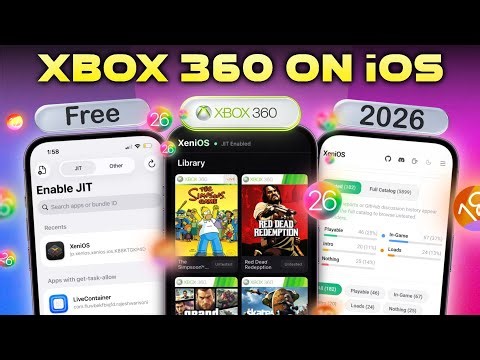 Xbox 360 on iPhone / iPad (2026): XeniOS Emulator Setup on iOS