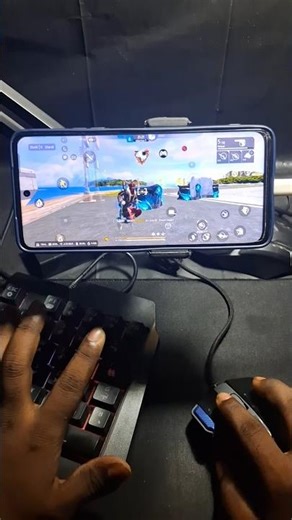 Free Fire Gameing Keyboard |⌨️🖱️📱MixPro GeekGamer#freefire #mixpro #ggmousepro#keyboardmouse #shorts