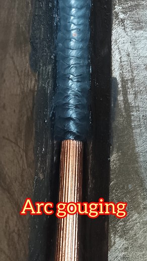 1.3K views | Arc gouging result #welder #welding #gouging #arc #foryoupage | Welder Art | Facebook