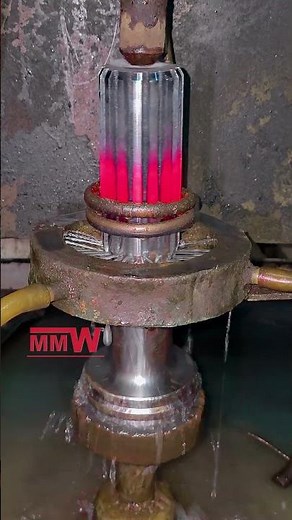 Precision Hardening Process That Saves Lives on Roads #factorylife #engineering