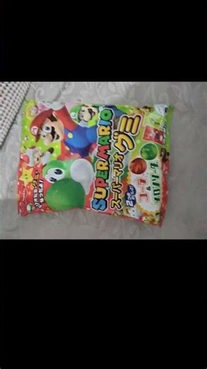 I got a Super Mario gummies from Japan #japan #gummys #supermario