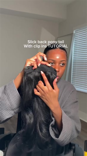 How to Fake a Slick Back Ponytail Effectively