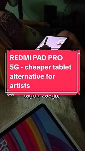 Redmi Pad Pro 5G Review: Digital Art Tablet Unboxing & First Impressions