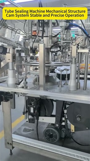 Tube Sealing Machine Mechanical Structure and Cam System Operation #fillingmachine