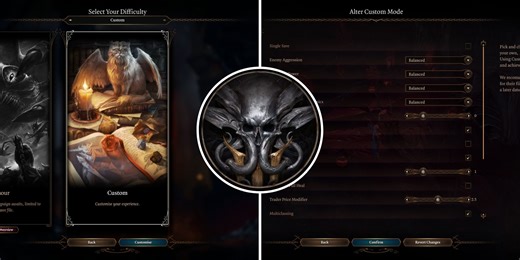 Baldur’s Gate 3: All Custom Mode Settings