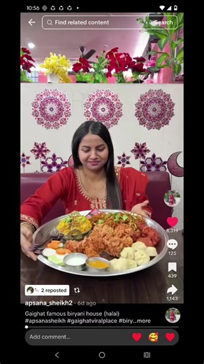 Mouthwatering Ght Biryani at Ght Biryani House