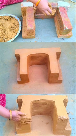 Desi Mitti & Bricks Ka Chulha | Primitive Tech Stove | Mitti ka chulha Kaise bnaye #mittikachulha