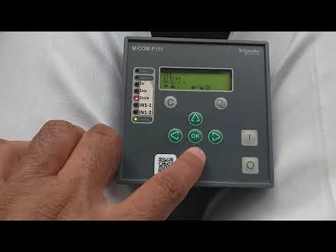 MICOM P111 RELAY SETTING