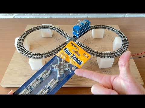 How to Build a Mini Figure-8 Track | PECO HOe × TOMIX Crossing | Narrow Gauge