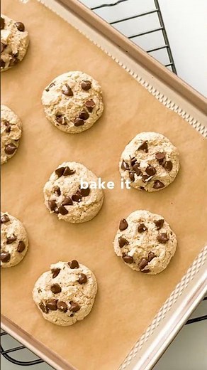 How to SNEAK Cottage Cheese into Chewy Chocolate Chip Cookies!
