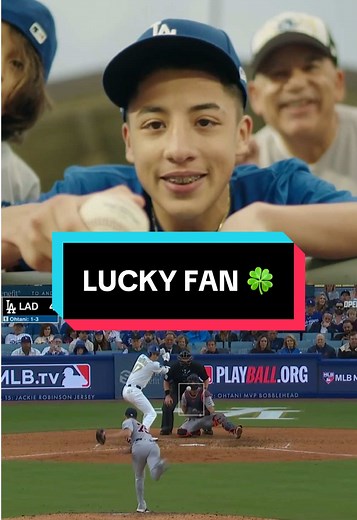 Dodgers Fan Catches Shohei Ohtani's Home Run Ball