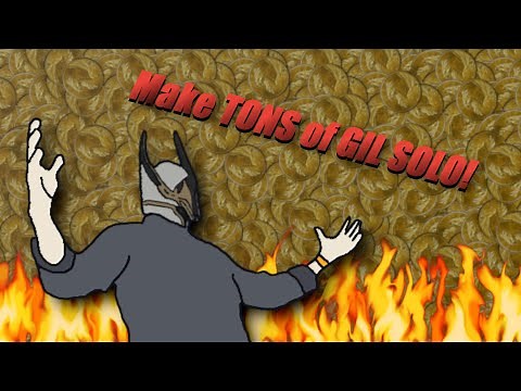 How to Make a TON of Gil Soloing Treasure Dungeons In FFXIV