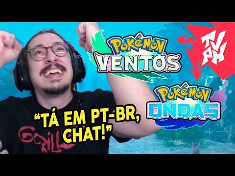 React - Pokémon Presents com Pokémon Ventos e Ondas em PT-BR!
