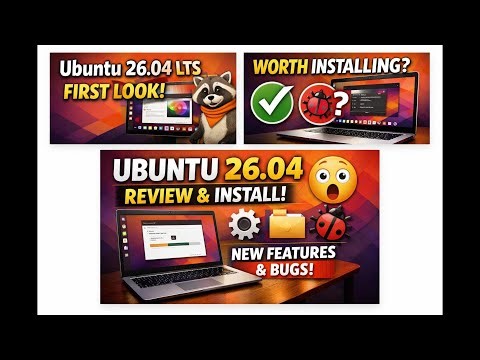 🚀 Ubuntu 26.04 LTS (Resolute Raccoon) – Complete Introduction, Installation & Desktop Walkthrough