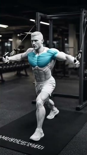 Standing Cable Chest Fly Upper Body Workout