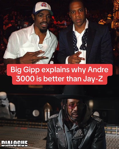 Big Gipp explains why #Andre3000 is better than #JayZ | The Art Of Dialogue