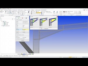SolidSteel for PTC Creo Elements/Direct Modeling - Easy design of a fully detailed frame corner