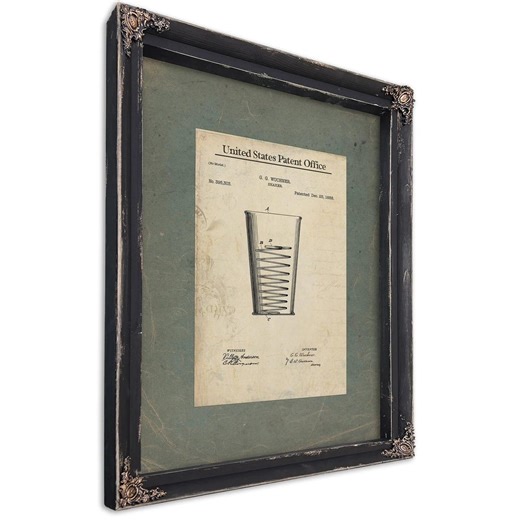 The Wuchner Shaker Patent Victorian Cocktail Apparatus Blueprint - Etsy