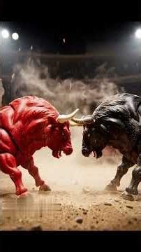 🔴Fight with the most powerful Red Bull cow।। #tiktok #facts #english #shortvideo