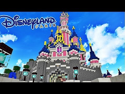 DISNEYLAND PARIS IN MINECRAFT!
