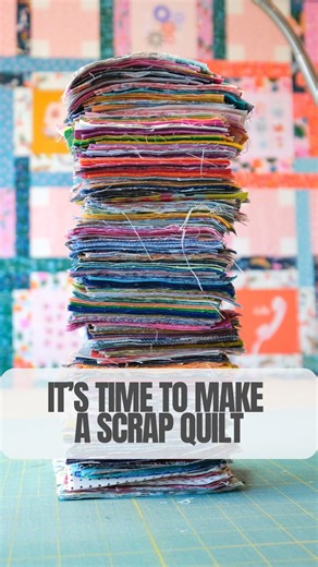 Quilts, Patterns, Tutorials on Instagram: "Isn’t that just one of the best parts of being a quilter? Waking up and deciding you can make anything you want? #kitchentablequilting #thenataliequilt #rubystarsociety #sewtherainbow #scrapquilt #fabriclove"