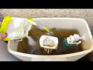How to clean toilet cistern with citric acid. Clean Toilet Tanks without Scrubbing!