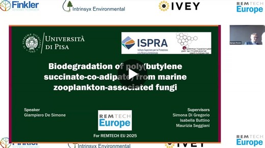 #marinepollution #biodegradation #microbiology #plasticpollution #naturebasedsolutions #environmentalscience #sustainability #innovation #remtecheurope #oceanhealth #bioplastics #research… | Remtech Europe