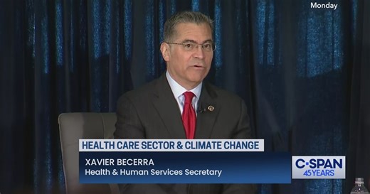Secretary Becerra on Health Care Sector and Climate Change