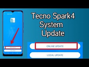 Tecno Spark 4 System update || online System update ||