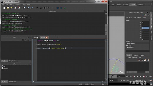 3.5 - Maya Commands: getAttr