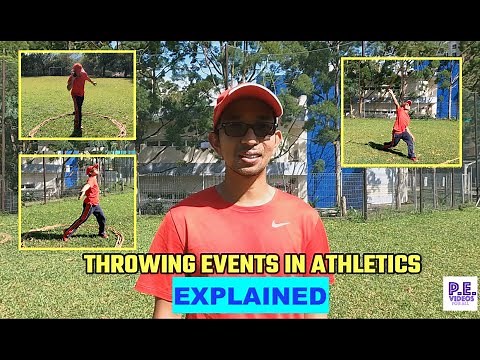 Throwing events in athletics