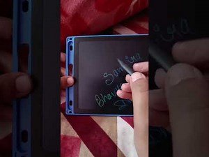 write subscriber name 📛 on digital slate 🩶 live!