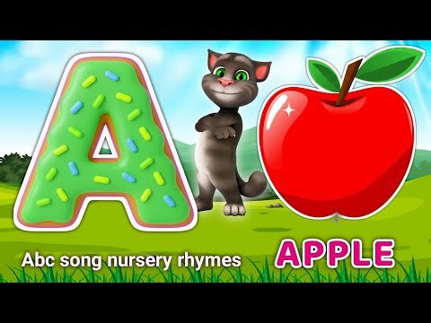 A for apple | अ से अनार | abcd | abc phonics songs for preschoolers