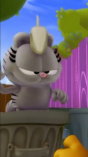 🤯 ¿Garfield no es mono? 🤯 #shorts #Garfield #dibujos animados #animación