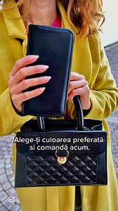 🎉 Geantă portofel inclus – doar 99 lei! ✨ Preț redus ✨Disponibil în 4 culori!📩 Stoc limitat – comandă acum! www.tiara.ro | TIARA Concept Store