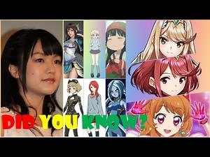 Shino Shimoji (Pyra/Mythra) - Voice acting/seiyuu 下地紫野声優 collection