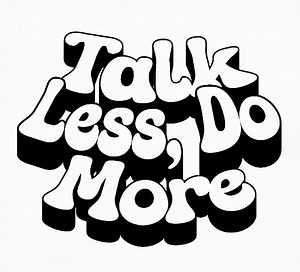 1.1K views |  FREE SVG ALERT!  Need a little motivation in your craft room?  Grab this bold and stylish “Talk Less Do More” FREE SVG file – perfect for t-shirts, tumblers, tote bags, decals, and so much more! ✨ Whether you’re team Cricut or Silhouette, this design is ready to help you create something awesome. | Cricut Freebies | Facebook