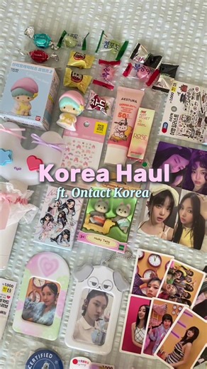 Kpop Haul & Kbeauty Unboxing from Ontact Korea