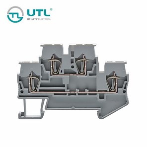 [Hot Item] Utl Wire Connector Spring Contact Double Layer Terminal Block