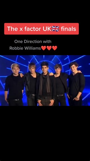 One Direction Performs with Robbie Williams on The X Factor UK Finals