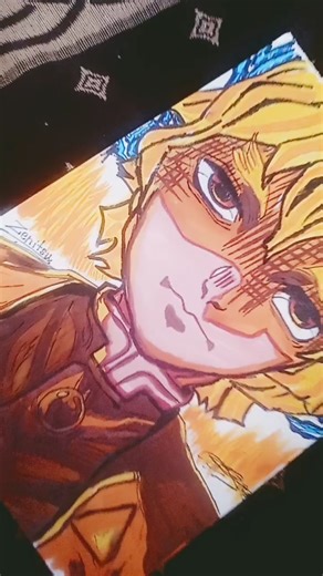 How to draw zenitsu #art