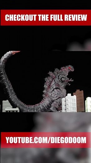 New Grusome Godzilla is Here for Destruction! S.H.MonsterArts Shin Godzilla