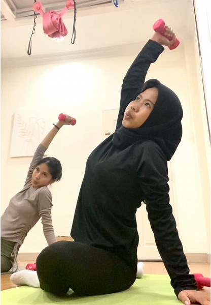 First time pilates #pilates #pilatesworkout