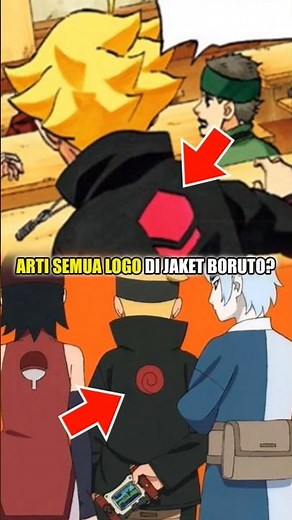 Arti Logo Di Jaket Boruto? #boruto #naruto #narutoshippuden #shorts #details #uzumaki