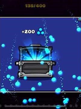 Opening all chests in geometry dash #geometrydash #gaming #chest