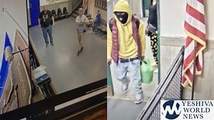 WATCH IT: Man Wearing Ski-Mask Walks Into NYPD Precinct Armed With Two Knives