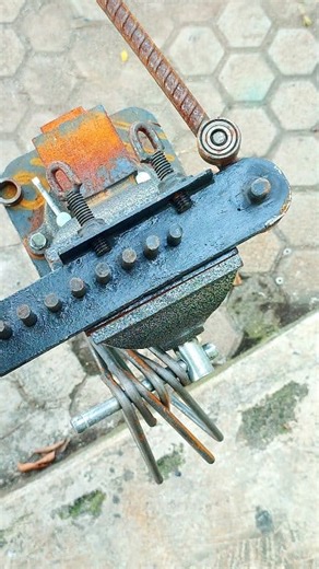 The best tools for the manufacture of concrete post frame bones #shortvideo #Construction #Building | Dwi Madani