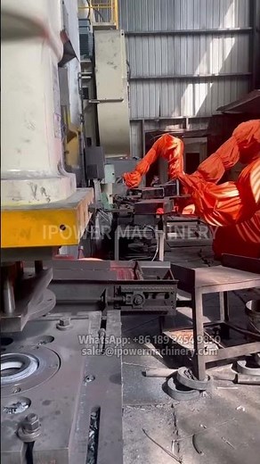 Robotic Loading/Unloading System for Hot Forging Machine