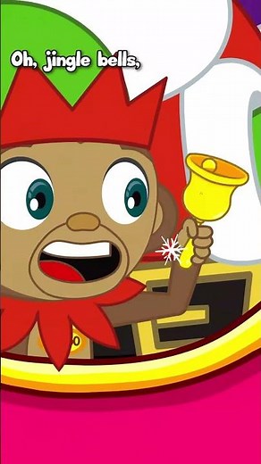 Jingle Bell Dance #shorts #christmassongs #jinglebells